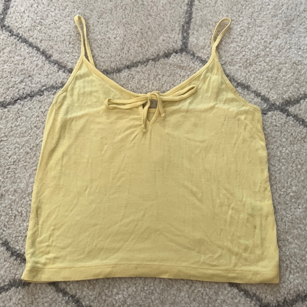 Yellow Tank Top